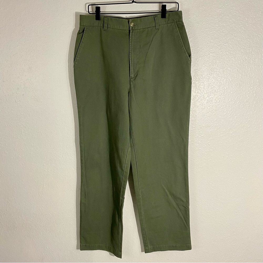 Columbia Green Cotton Chinos Pants Women’s Size 14